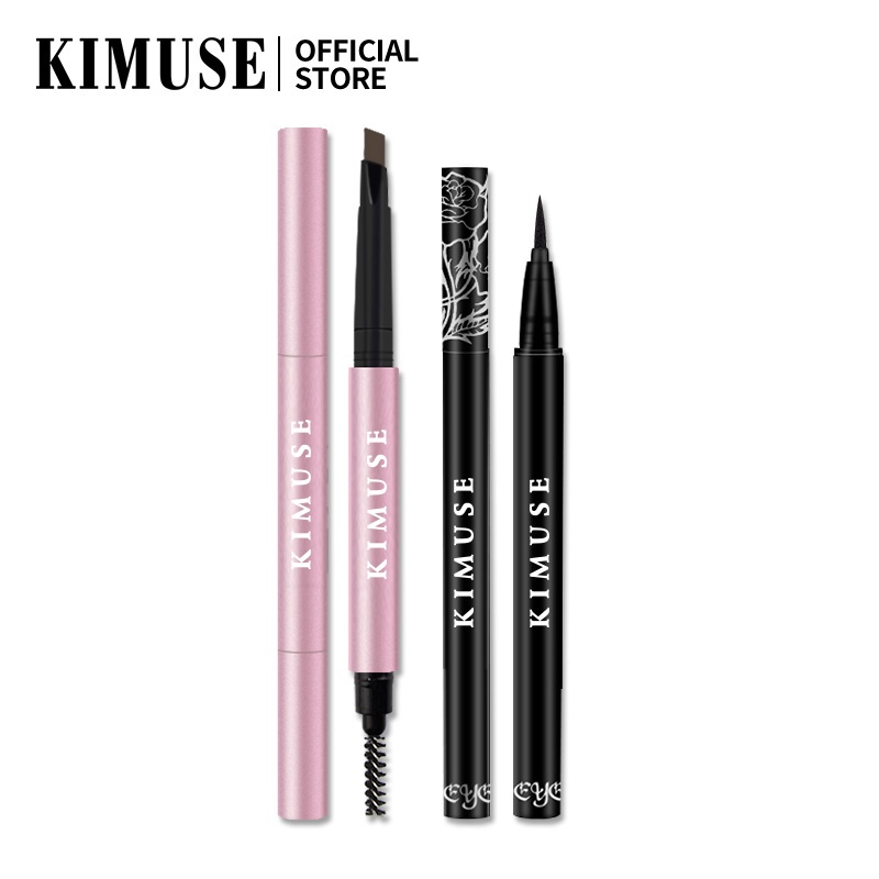 Kimuse Eyebrow Tint And Eyeliner Cair Shopee Malaysia 