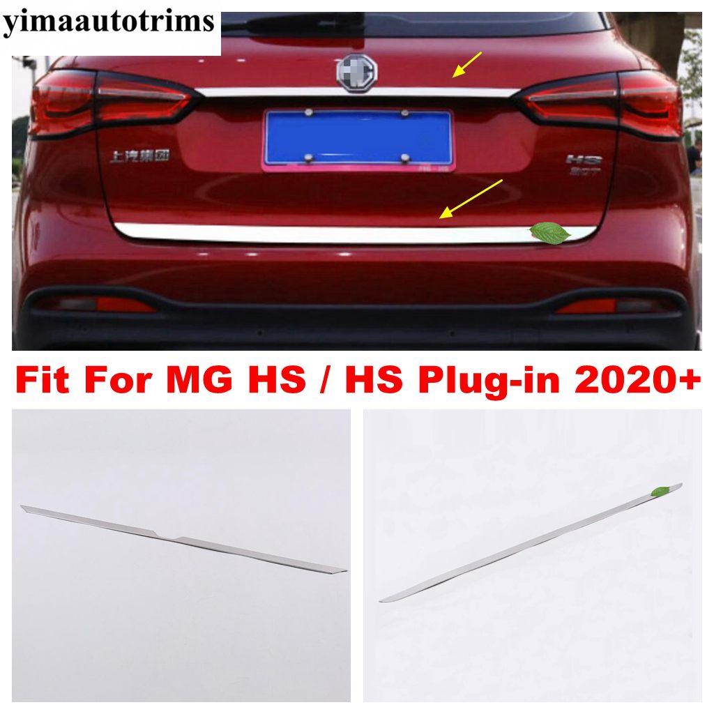Rear Tailgate Back Door Bottom Lid Strip Molding Cover Trim For MG HS ...