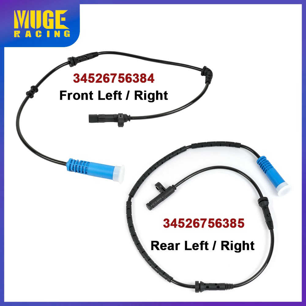 ABS Wheel Speed Sensor Front Rear Left Right 34526756384 34526756385