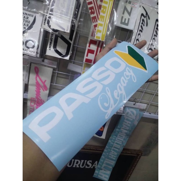 Sticker Cermin Passo Legacy Perodua Toyota Passo | Shopee Malaysia
