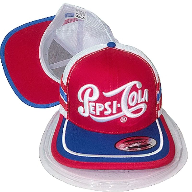 🇲🇾 PREMIUM CAP'S PEPSI SNAPBACK (CUSTOM PREMIUM TRUCKER - Cap Premium ...