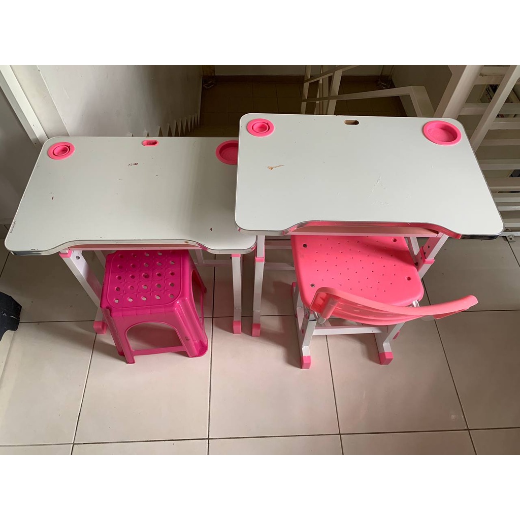 Pink Kids Study Table (PV1) | Shopee Malaysia