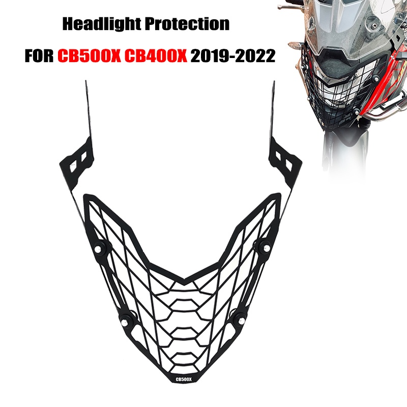 CB500X CB400X Headlight Protection Head Lamp Light Grille Guard Cover
