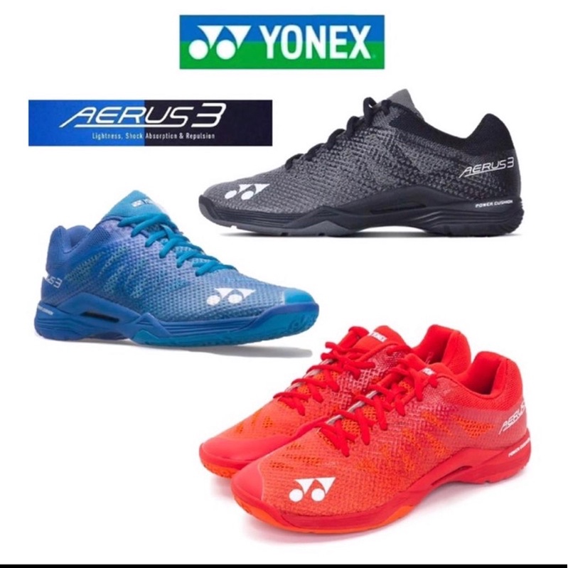 Yonex Aerus 3 Men s Performance Badminton Shoes Kasut Badminton