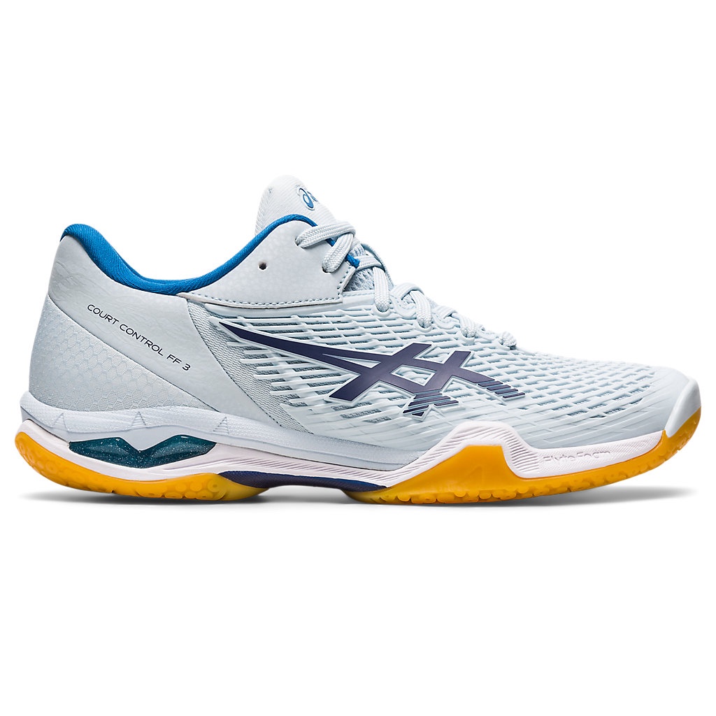 Asics Court Control Ff 3 Women Indoor Sport Shoes In Skyindigo Blue Shopee Malaysia 0011