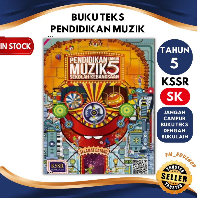 Buku Teks Pendidikan Muzik Tahun 5 KSSR Oleh Dewan Bahasa DBP Buku Teks ...