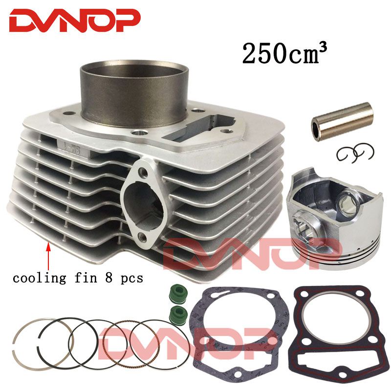 Motorcycle Cylinder Kit for CB250 CB 250 CBB250 250cc 69mm Off Road ...