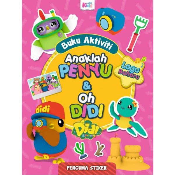 Buku Aktiviti Didi & Friends: Anaklah Penyu & Oh Didi (Sticker ...