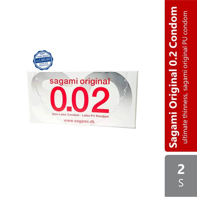 Sagami Original Non Latex Condom 0.02 (2s) Shopee Malaysia