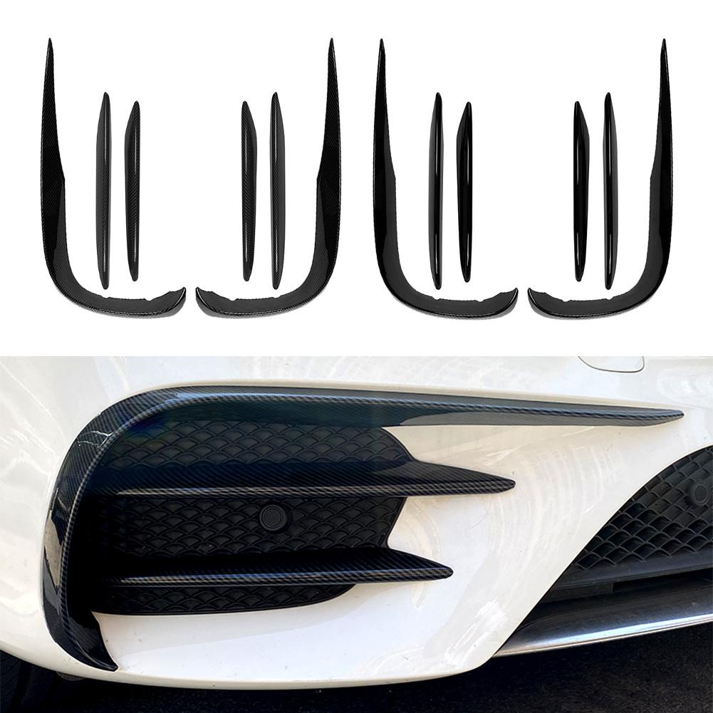 3x Für Benz E-Klasse W213 E260 E300 E43 AMG 2017–2019 FrontSpoilerlippen-Kit