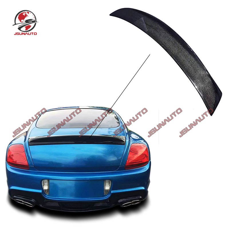 Carbon Fiber Rear Spoiler For Bentley GT 04-12 WD Style Body Kit Rear ...