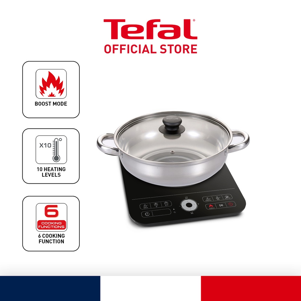 Tefal Express Induction Hob FOC Shabu Pot (IH7208) Shopee Malaysia