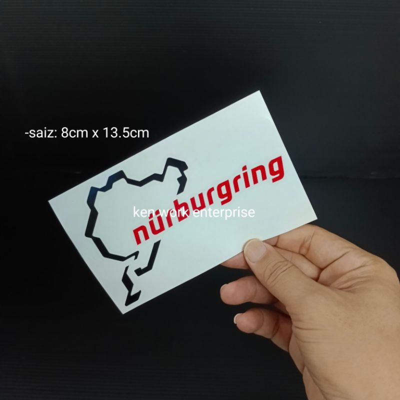 Sticker nurburgring track | Shopee Malaysia