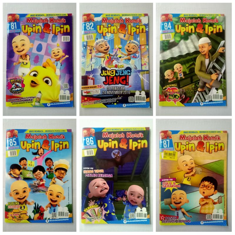 Majalah Komik Upin And Ipin Preloved Shopee Malaysia