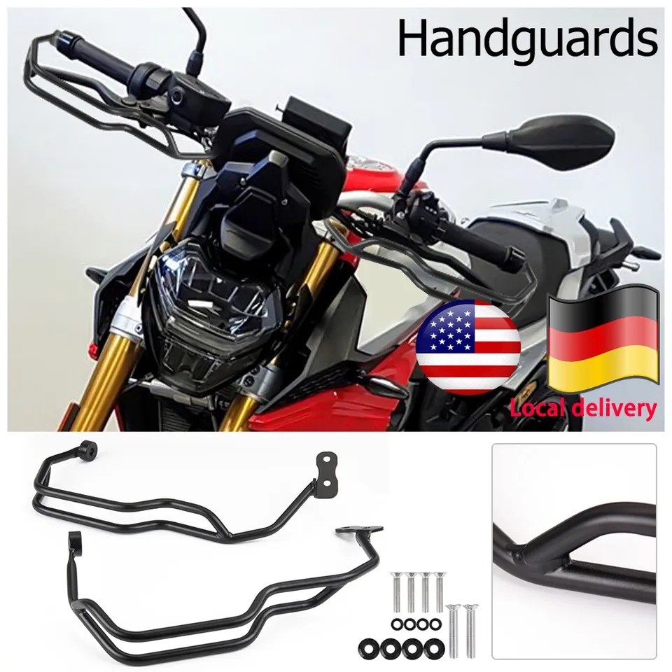 Motorcycle Steel Handguard Crash Bar Bumper Protector Handlebar Handle ...