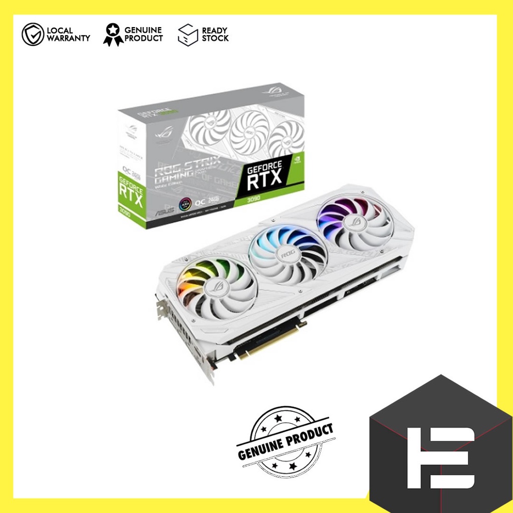 ASUS ROG Strix RTX 3090 White Edition OC 24GB GDDR6X ( ROG-Strix