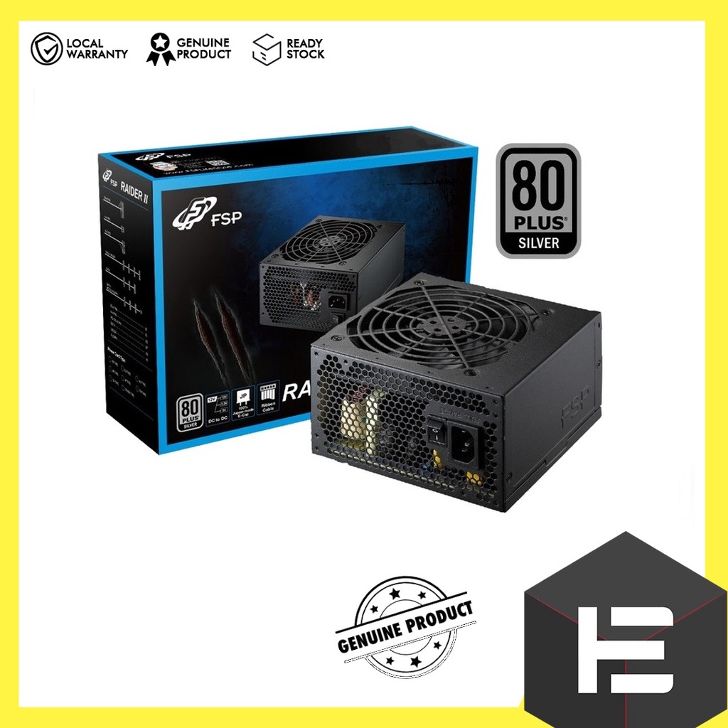 FSP Raider Ii 750W 80+ Silver Power Supply - Fsp-Ra2-750