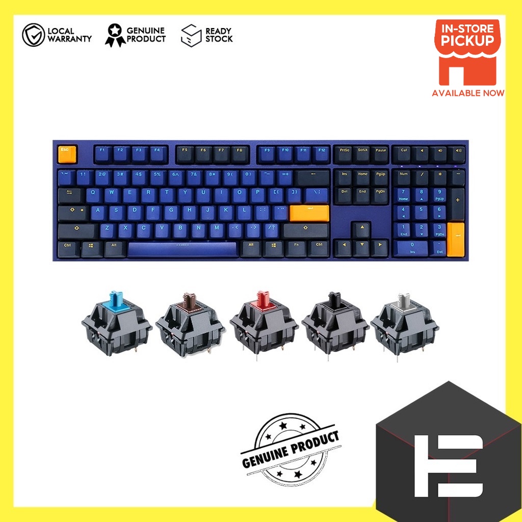 DUCKY ONE 2 HORIZON MECHANICAL KEYBOARD ( MX BLUE / MX BROWN / MX RED