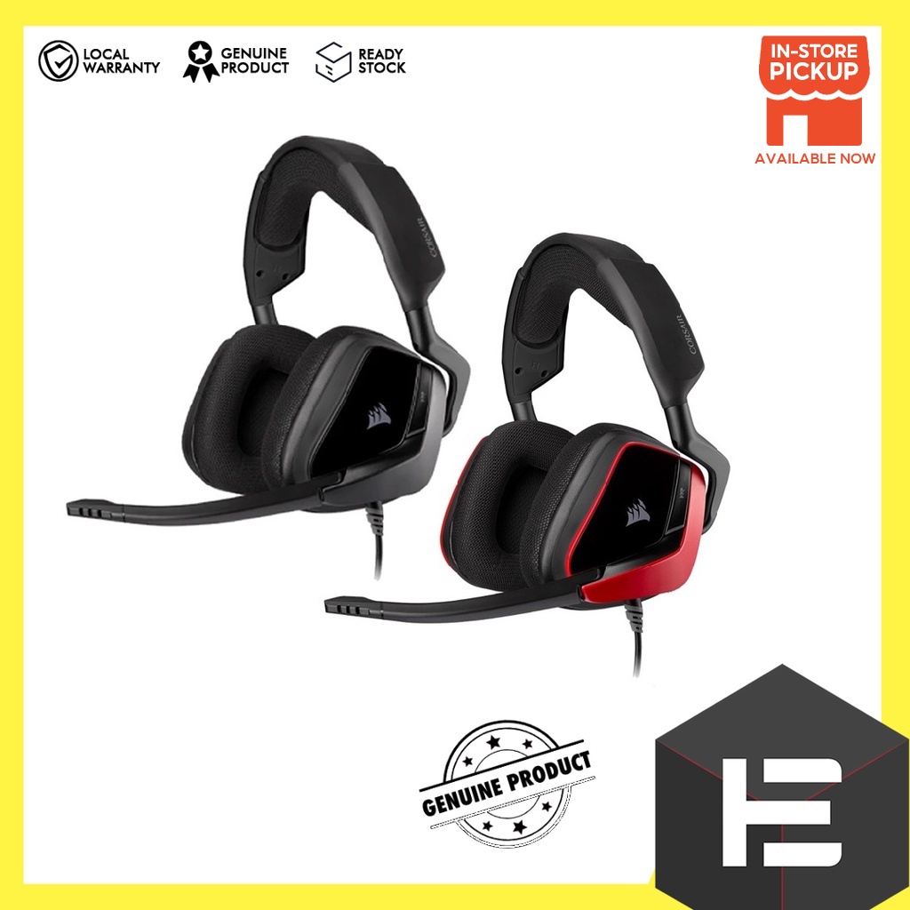 CORSAIR Void Elite Surround Premium 7.1 Gaming Headset Carbon