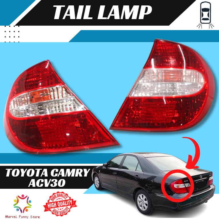 Toyota Camry Acv30 Tail Lamp Light Lampu Belakang Rear Back | Shopee ...