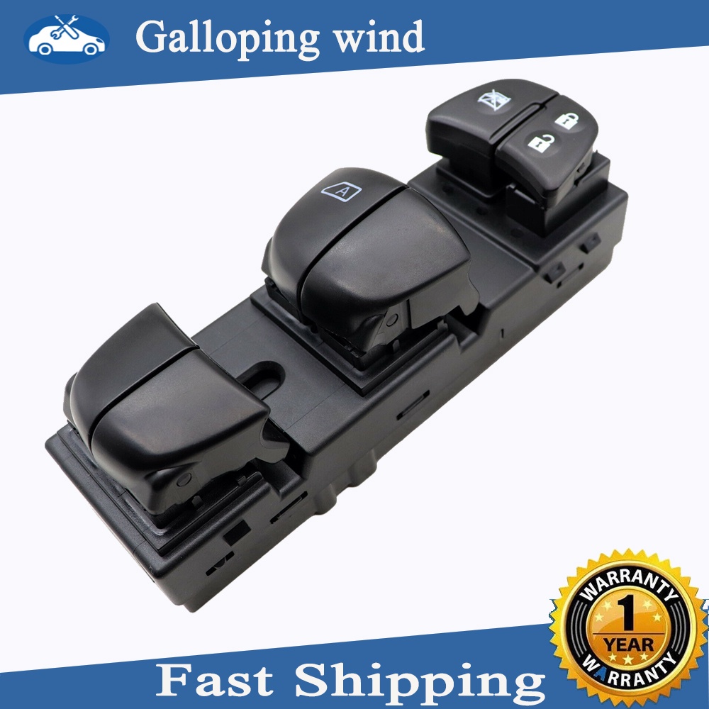 Front Left Driver Master Power Window Main Control Switch Console