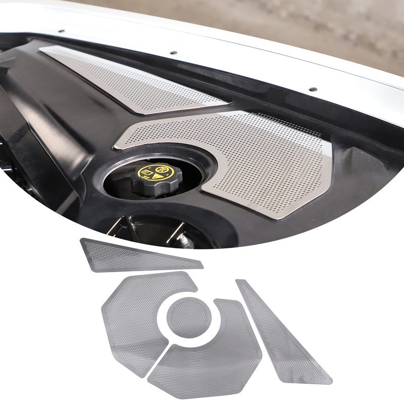 Stainless Steel Grill Engine Bay Trim Engine Panel Overlay Accents