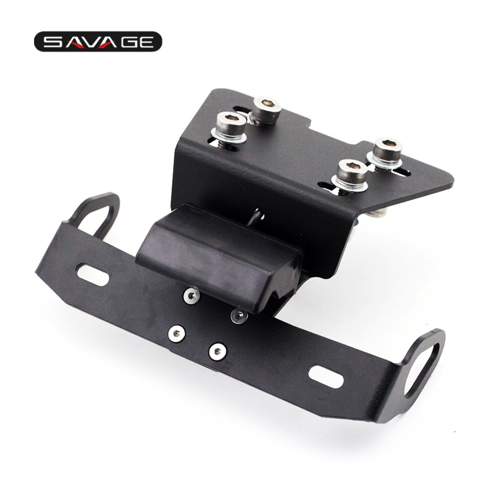 Porte-plaque Et Garde-boue Arrière Moto Pour YAMAHA XJ6 / DESVIO / FZ6R 2009-2017 - Neuf Noir