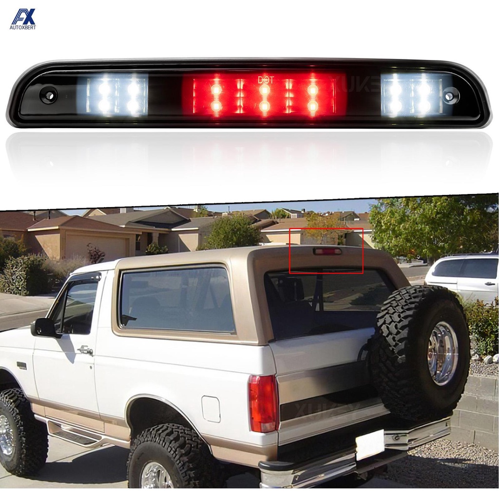 Terzo Stop LED Fumé Per Jeep Wrangler JK 2007-2018 – Luce Posteriore Ruota Di Scorta