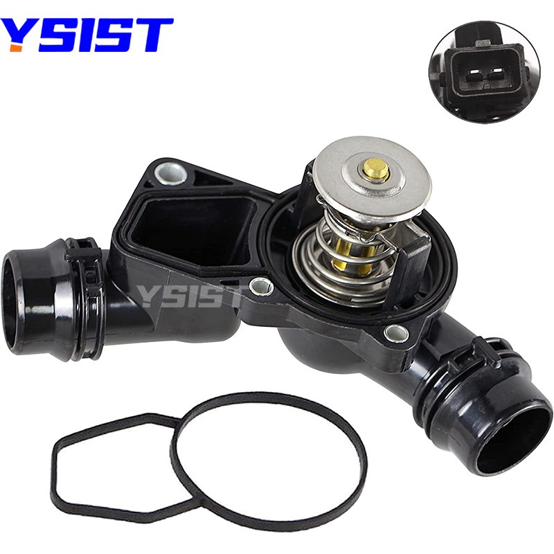 New Thermostat Housing Kit Assembly with Sensor Gasket For BMW E46 E39