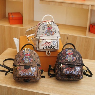 Bear Graffiti Lady's S Chain Shoulder Bags Simple Small