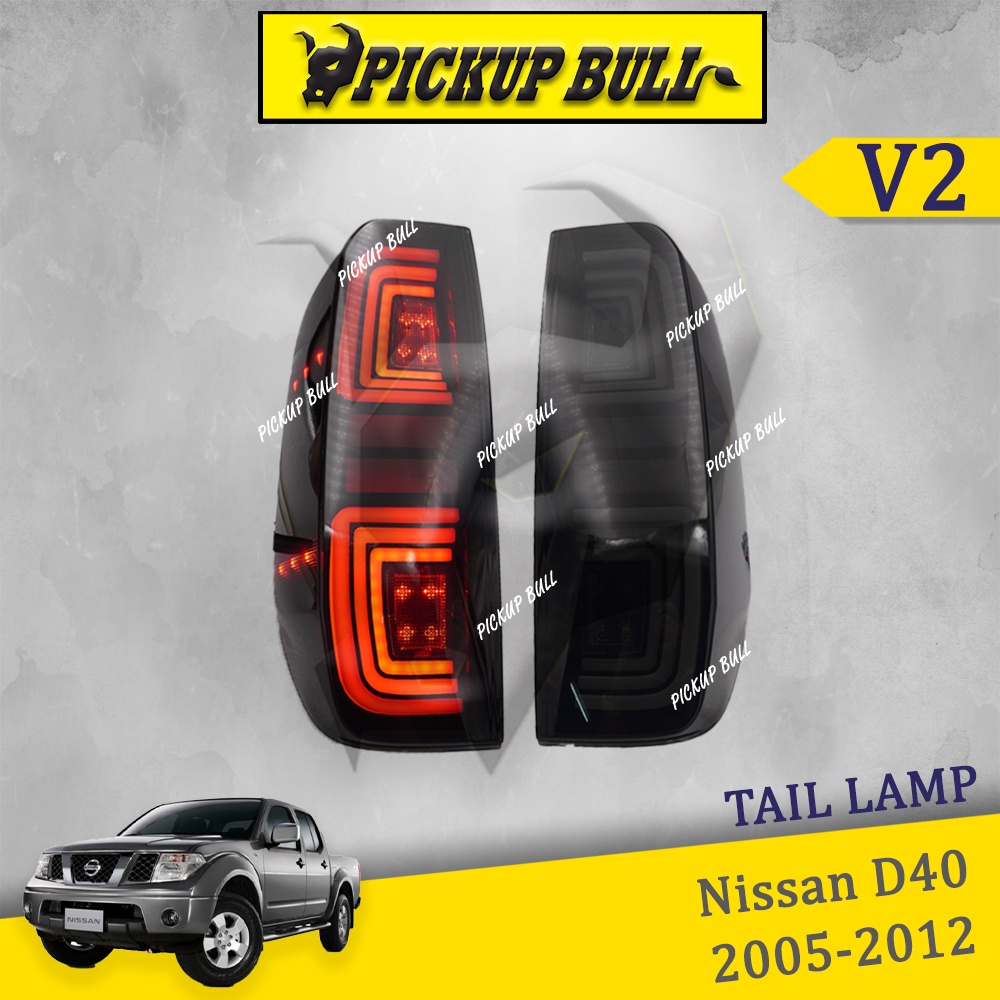 Nissan Navara D40 Tail Lamp 20052014 LED Light Bar Tail Lamp V2/ d40
