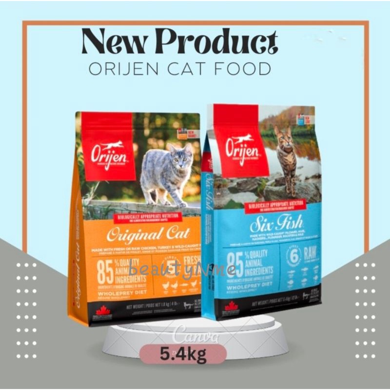 Orijen cat food 5.4 kg sale