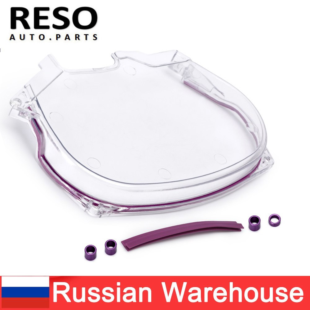 RESO Timing Belt Cover Clear Cam Gear Cover Turbo Cam Pulley For 96