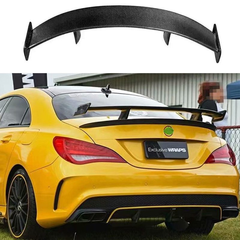 GT Spoiler For Benz CLA Wing CLA45 W117 C117 100% Carbon Fiber Rear ...