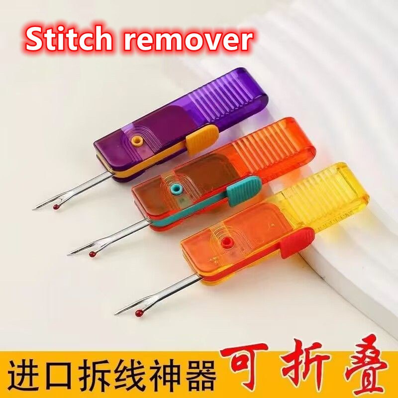Foldable Thread Removal Knife Portable Stitch Wire Stripper Seam Ripper ...