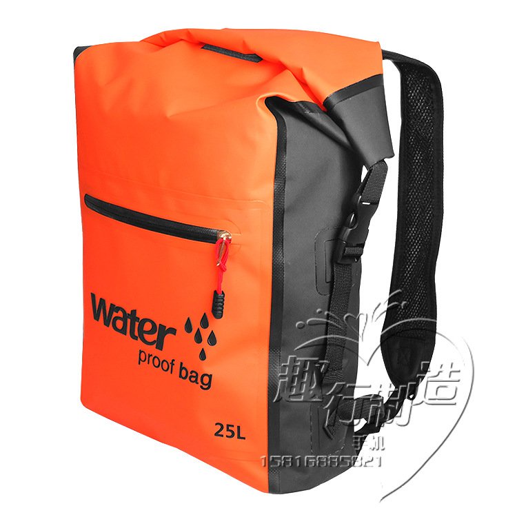 Double shoulder backpack waterproof bag 500D PVCGap Former Beach Bag