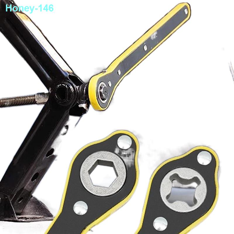 Original Product ┅Car Labor Saving Jack Ratchet Wrench Scissor Jack / Garage Wheel Lug Handle