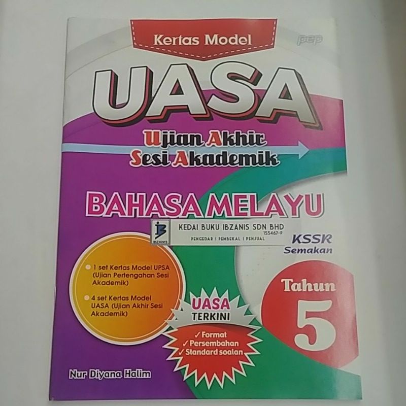 Kertas Model UASA Ujian Akhir Sesi Akademik BAHASA MELAYU Tahun 5 Kssr ...