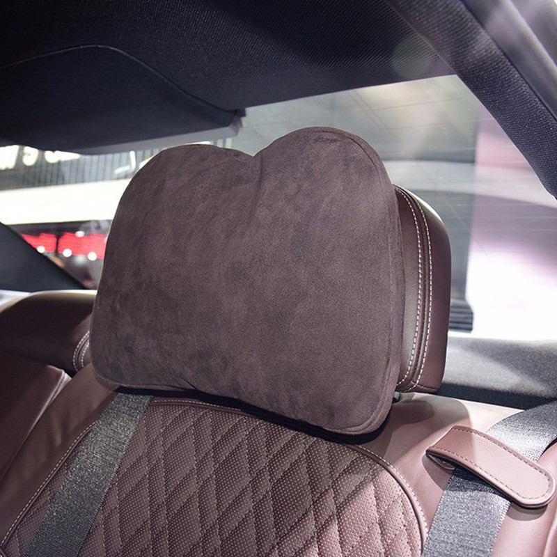 💎Dylan Automotive Headrest Four Seasons Pillow Suede Neck New Mercedes