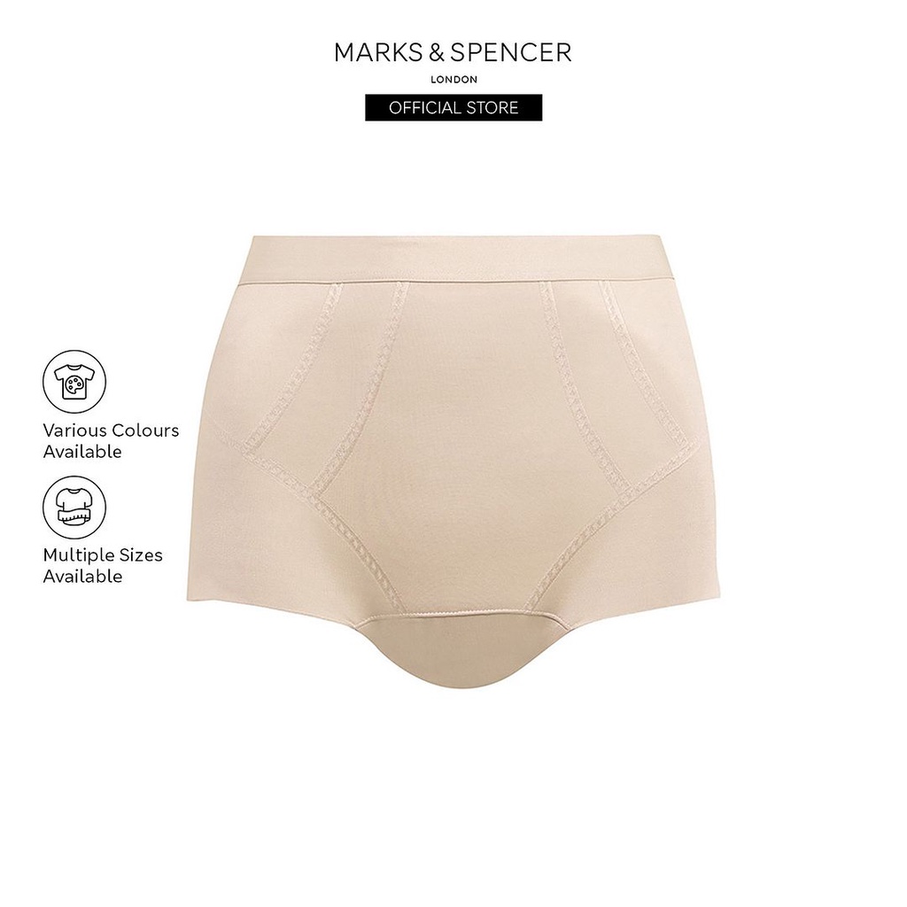 M&S Firm Control Magicwear Shaping Knickers - T32/1504 | Shopee Malaysia