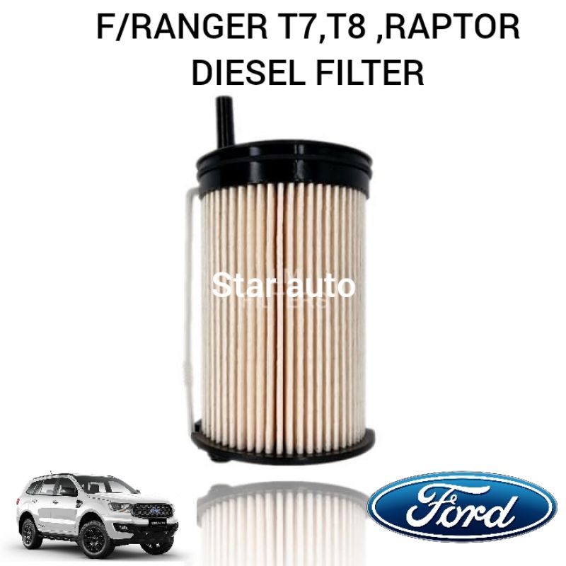 F/RANGER T7,T8 ,RAPTOR DIESEL FILTER | Shopee Malaysia