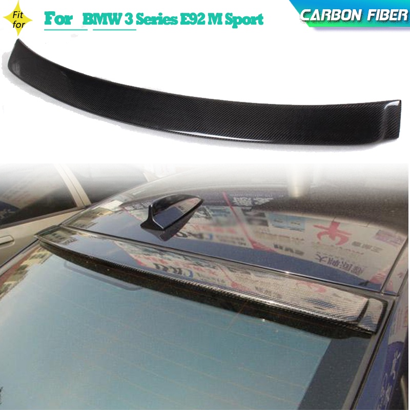 REAL Carbon Rear Roof Spoiler Top Wing For BMW 5 Series F10 520i M5 Sedan 11-17 3569801424301 - View #10