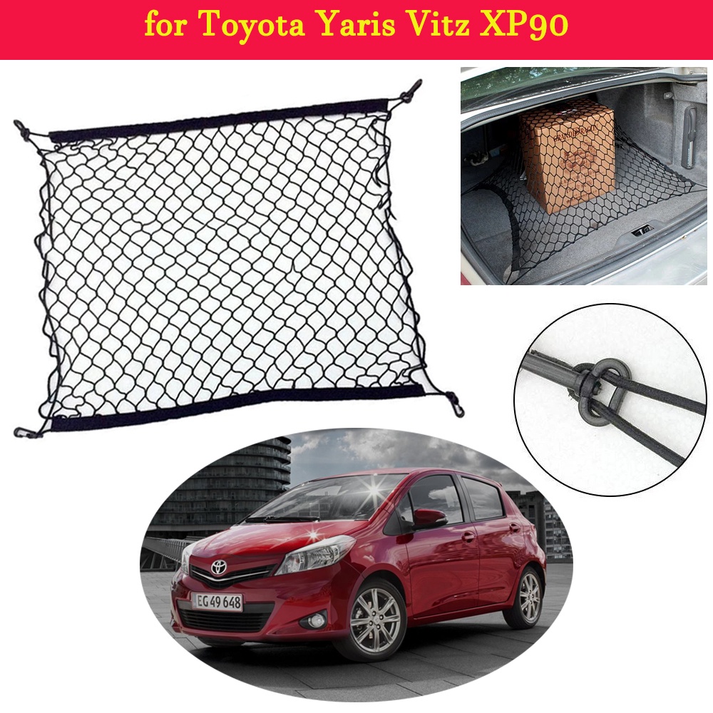 for Toyota Yaris Vitz XP90 Car Trunk Luggage Storage Cargo Organiser ...