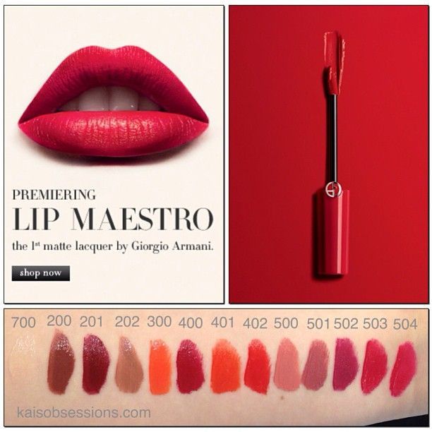 Giorgio armani lip shop maestro lip gloss