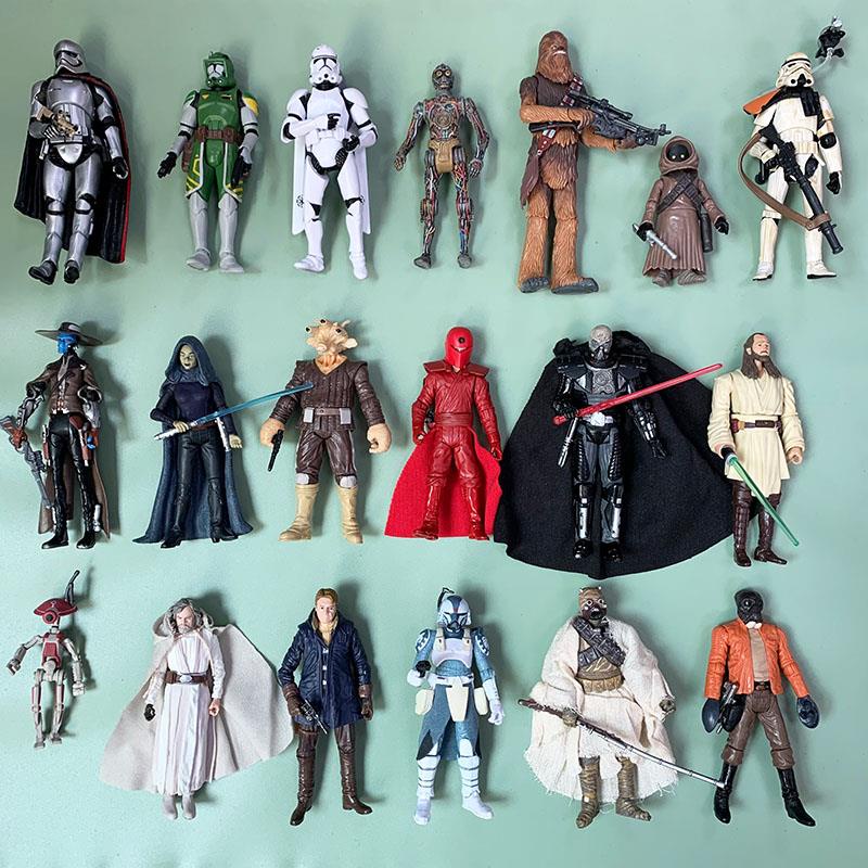 Unboxed Hasbro Star Wars Darth Vader White Soldier Chewbacca Coast