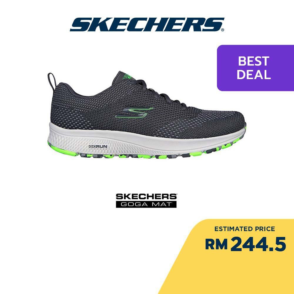 Skechers Men GOrun Consistent Quick Step Running Shoes - 220368-CHAR ...