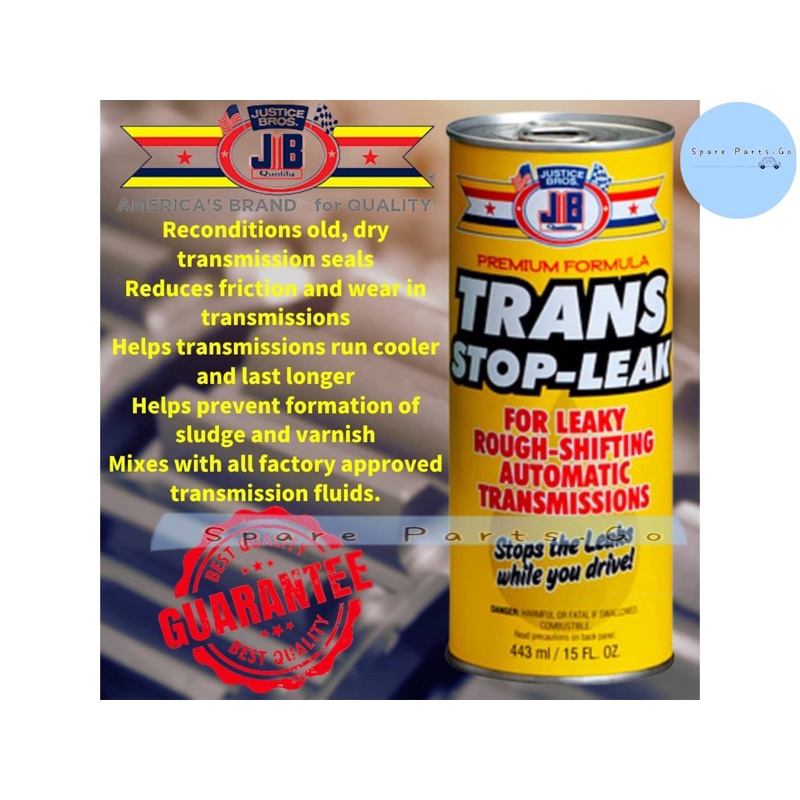 Justice Bros JB Trans Stop Leak (443ml) 💯Original Shopee Malaysia