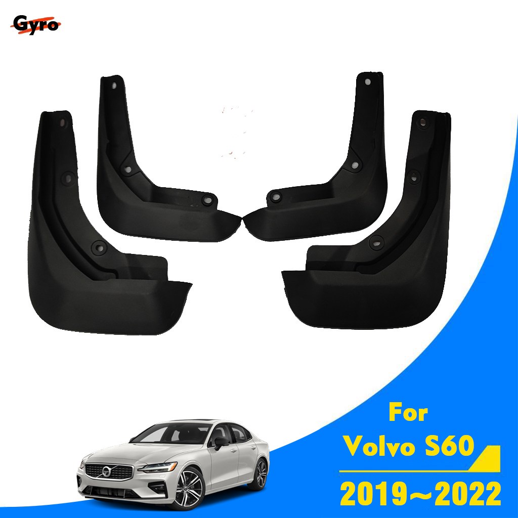 For Volvo S60 2019 2020 2021 2022 Car Mudflaps Mudguards Mud Guards
