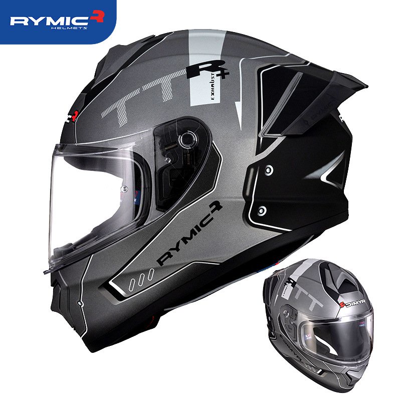 RYMIC 977 Full Face Helmet Motorcycle Helmet Racing kask Casque Moto