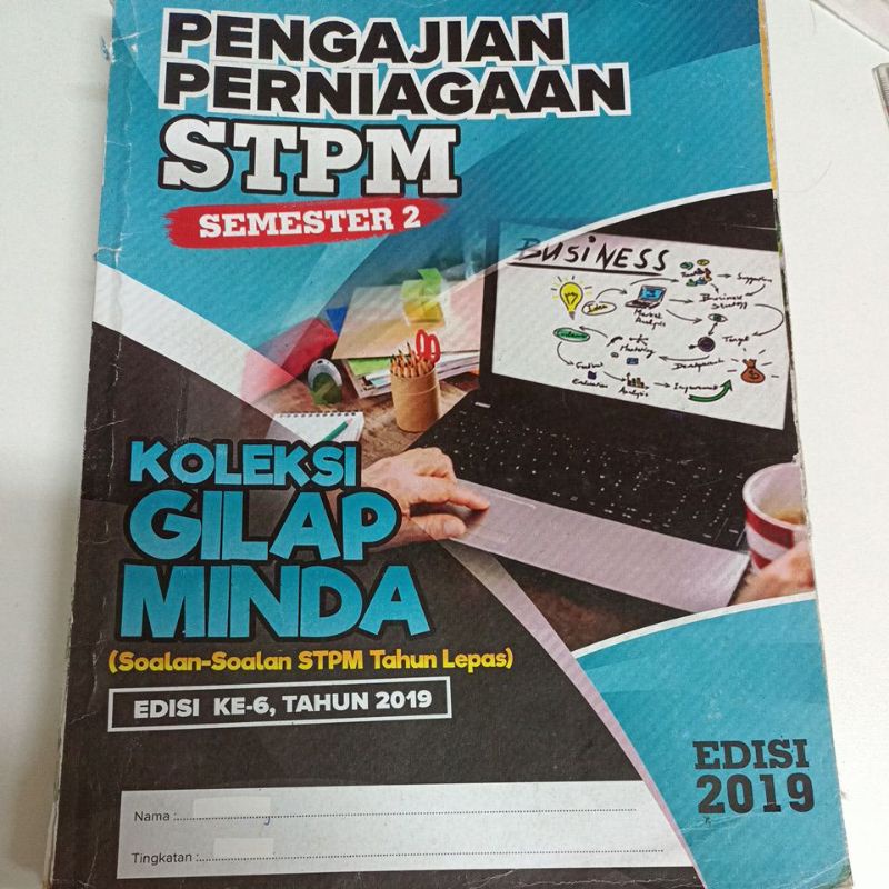 PENGAJIAN PERNIAGAAN MODUL TERAPI MINDA EDISI 2019 | Shopee Malaysia